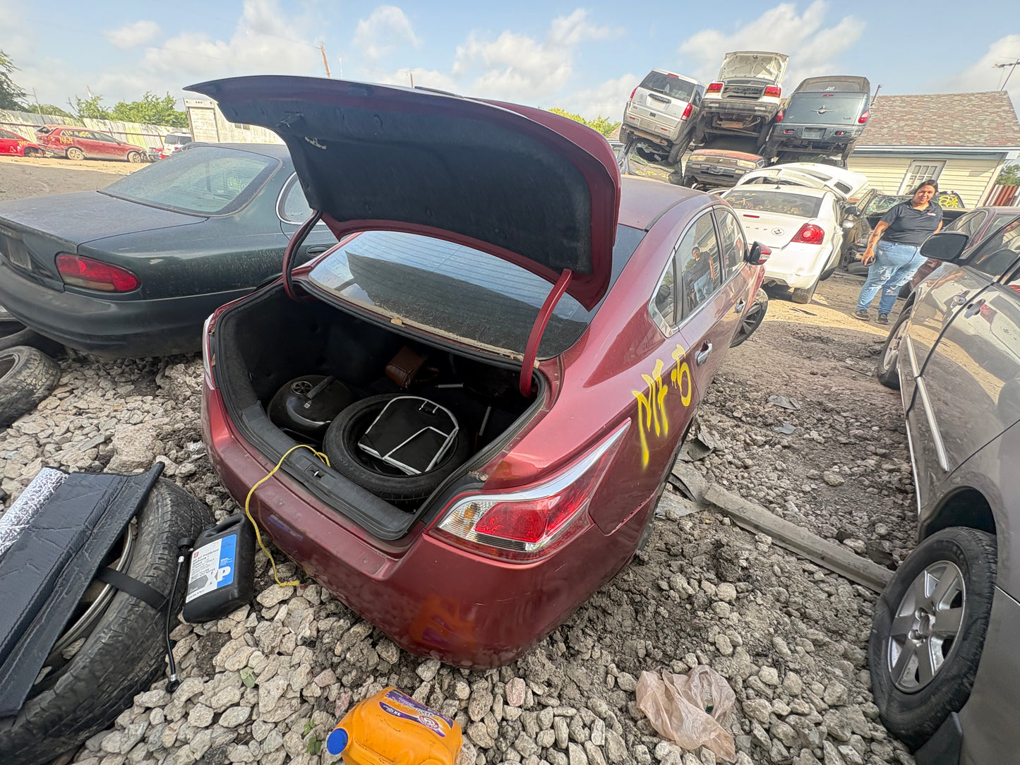2013-2015 NISSAN ALTIMA -PARTING OUT-MF-5 Stock #:M19295