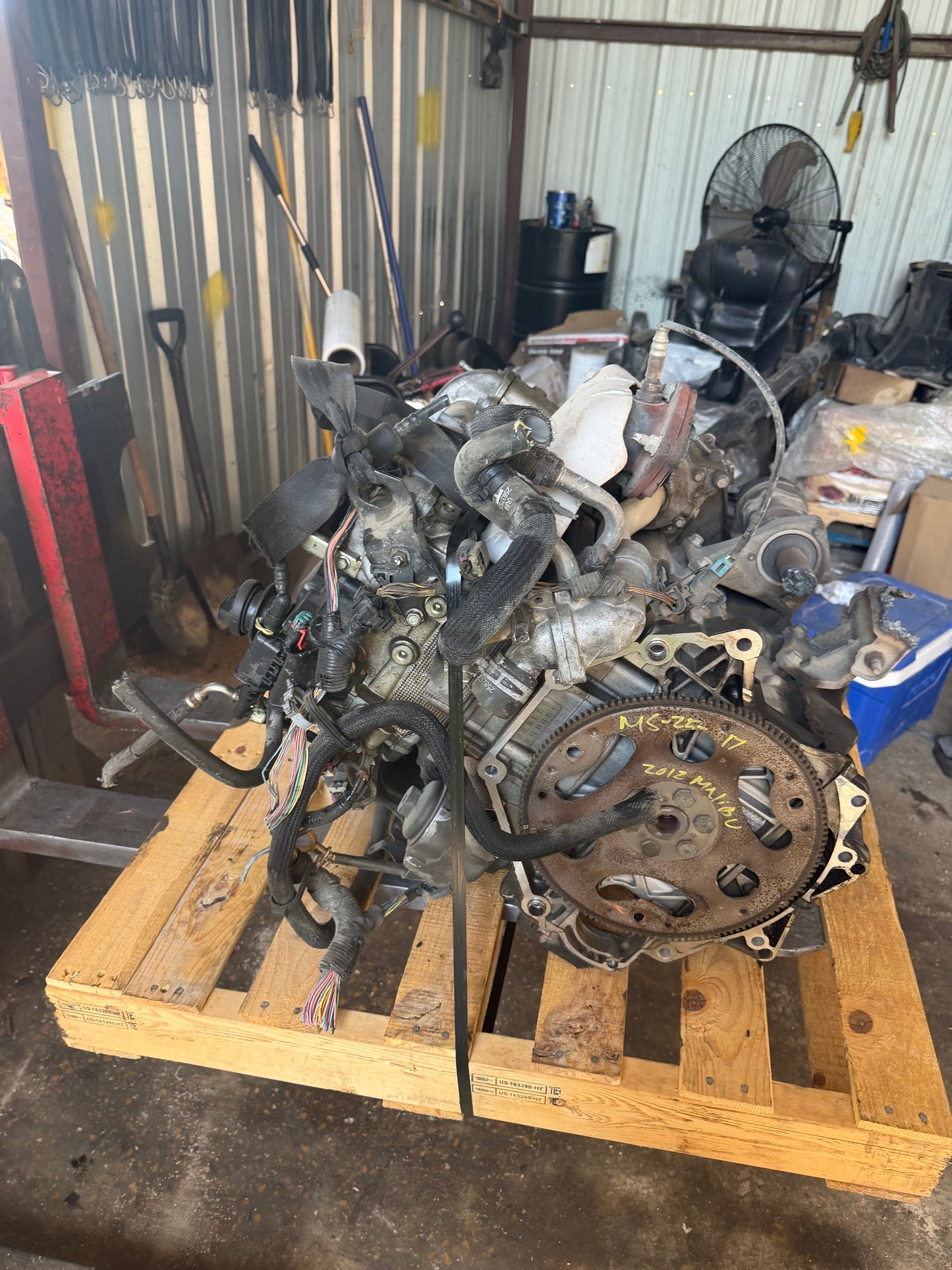 2010-2012 CHEVROLET MALIBU 2.4 L Engine -#MS2517