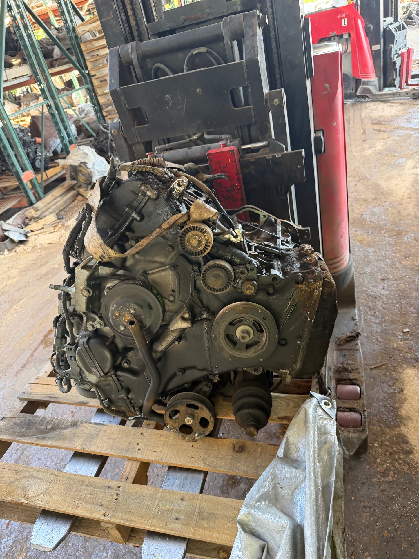 2007-2008 HYUNDAI ENTOURAGE 3.8L  Engine -#M19428