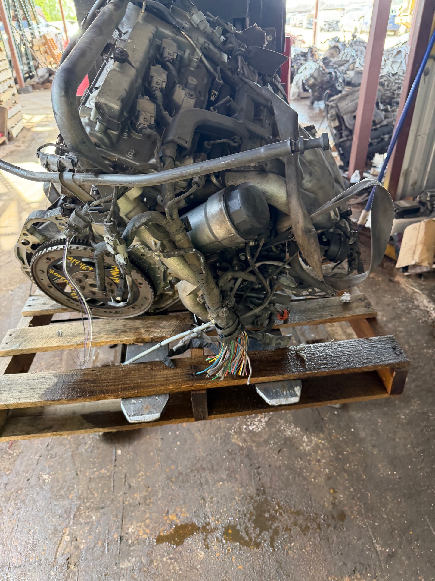 2007-2009 KIA SORENTO 3.8 L Engine -#M19469